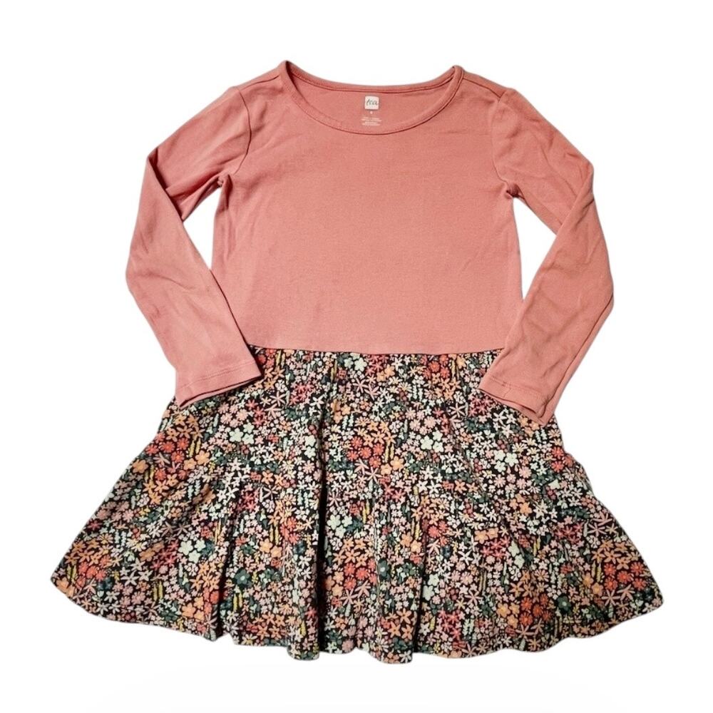 Tea Collection Floral Skirt Dress Size 5